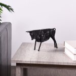 Dann Foley Lifestyle Battle Bull Sculpture Made With Zinc Alloy - Image 7
