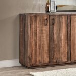 Cleo Reclaimed Wood 6dr Cabinet - Natural - Image 10