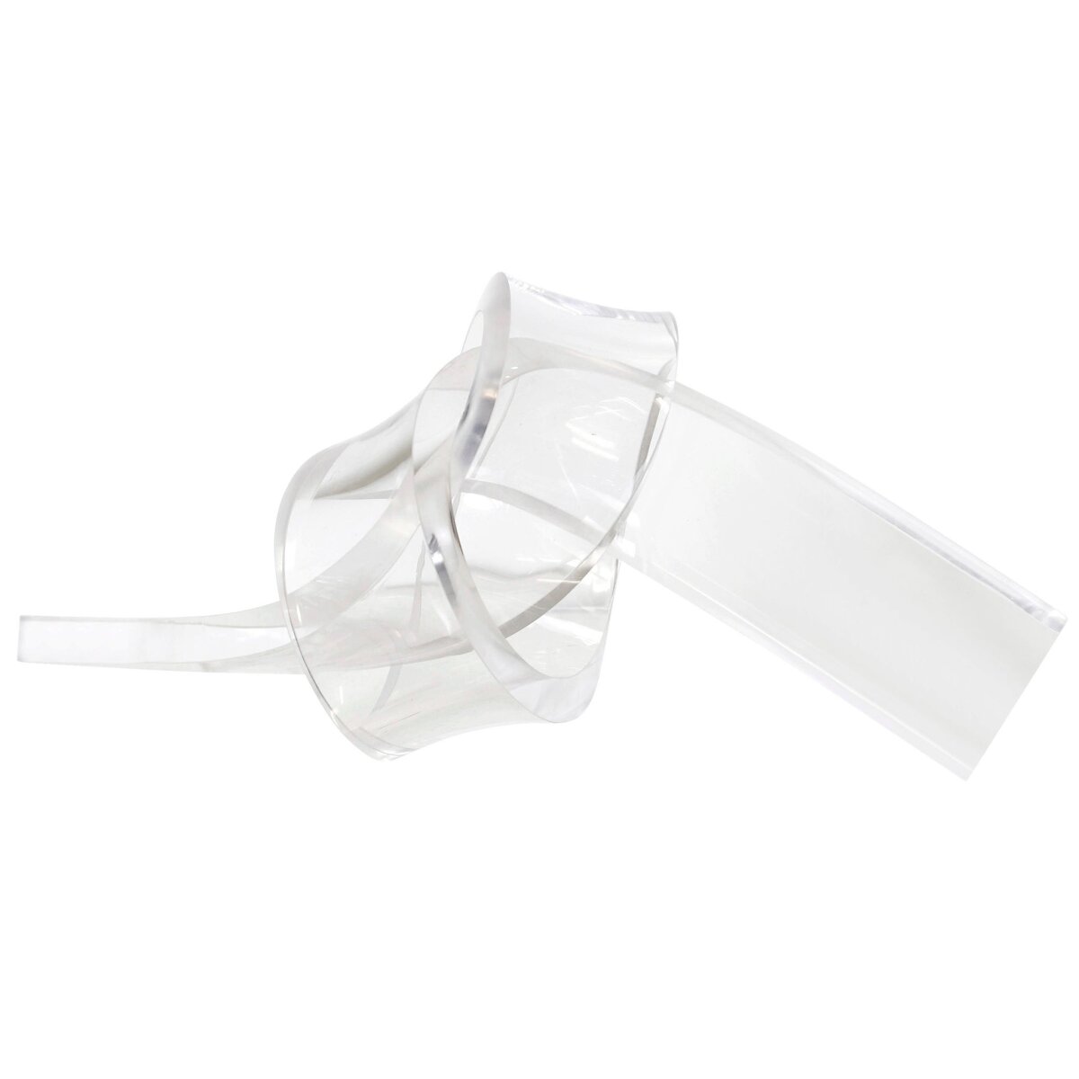 25b64dbc1ef416c7794b3664b72d075b Aucoin Knot- Clear | Clear Acrylic - Image 1