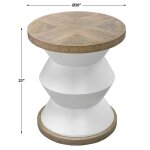 Spool Side Table - Image 5