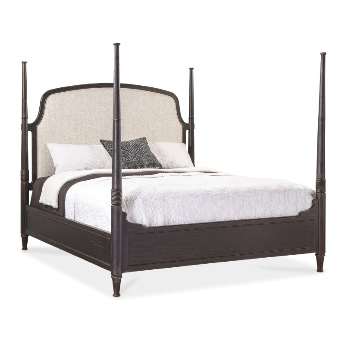 263012ed12644b7a0b21db048e267af9 Bedroom Americana King Upholstered Poster Bed - Image 1
