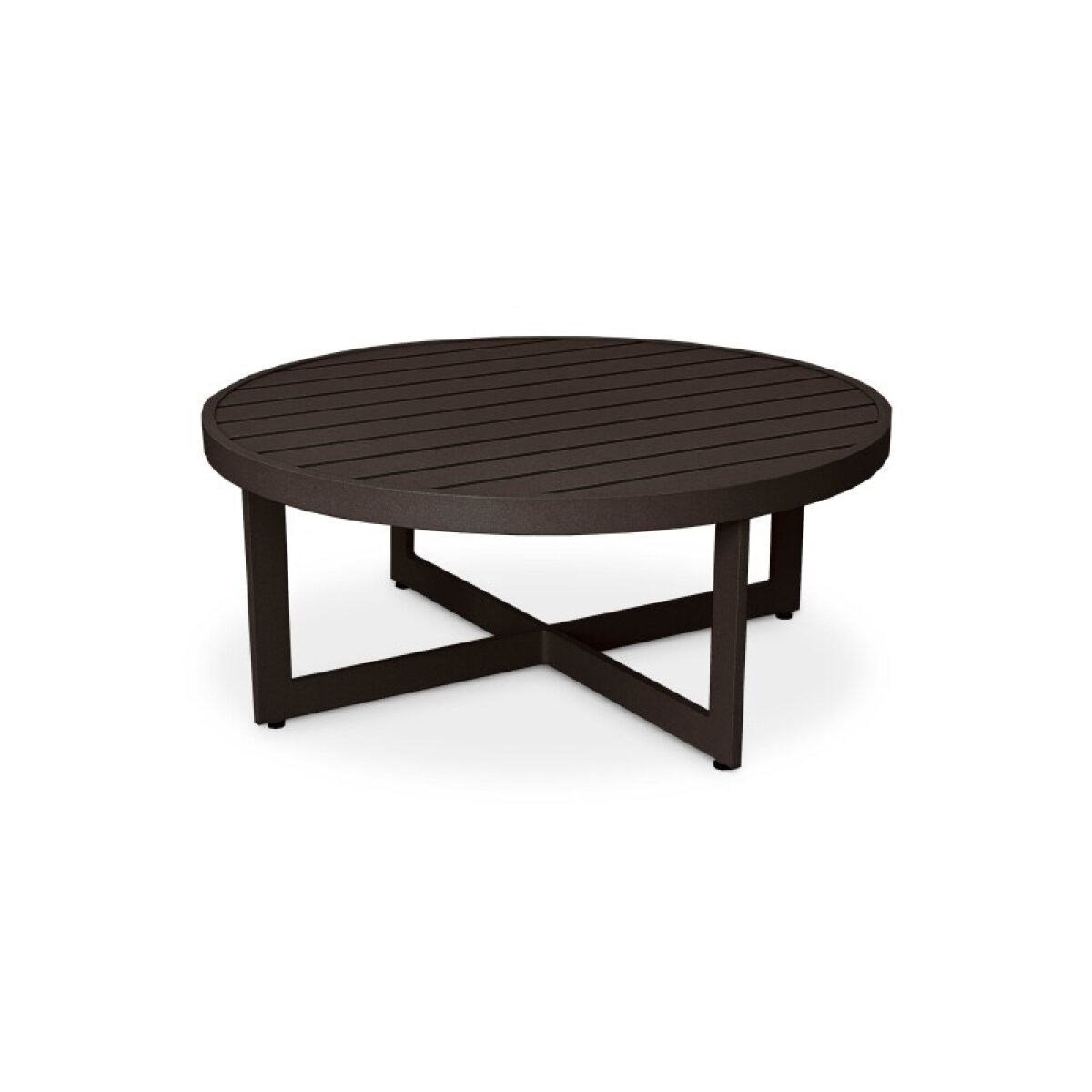 26bcf8f879ad59126dab9b7e58a87acf Walker Outdoor Round Cocktail Table - Image 1