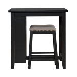 Brook Creek 3 Piece Counter Set - Black - Image 4