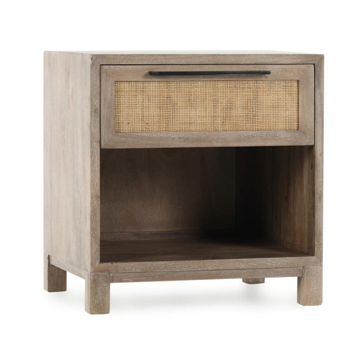 26f90cb71b330016c716f097adfbe899 Jensen Solid Wood 1dwr Nightstand - Meadow Taupe - Image 1