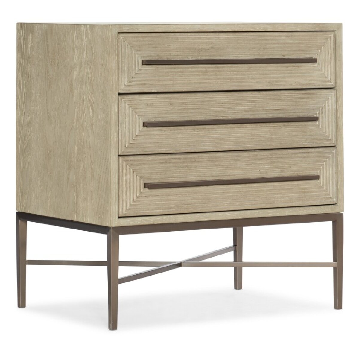 271729e44ee5c0a0f723233807393329 Bedroom Cascade Three-Drawer Nightstand - Image 1