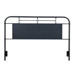 Vintage Series King Metal Headboard - Navy - Image 3