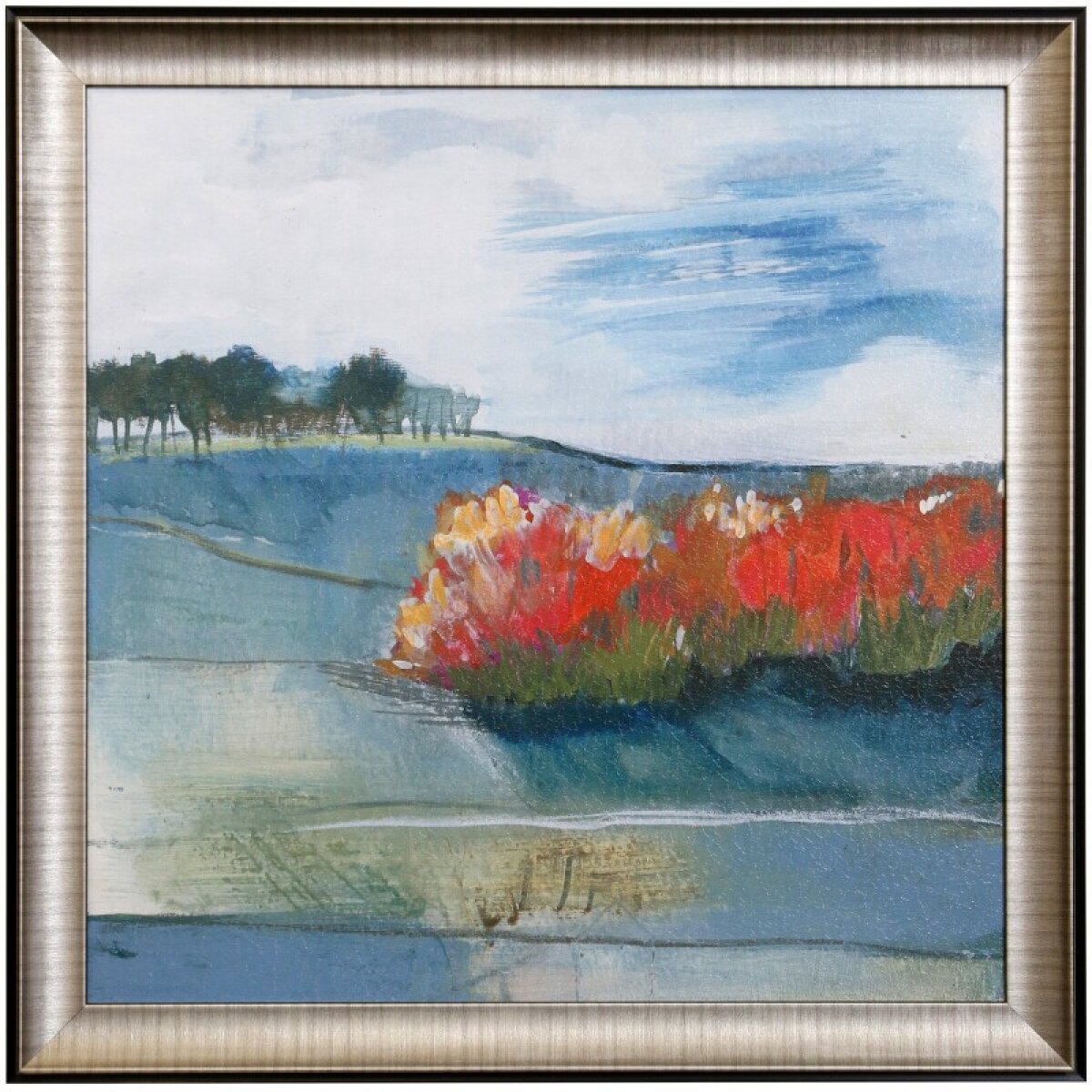 281b43396ccb324acc403d8de0d6bbf9 Tuscan View Ii Textured Framed Print - Image 1