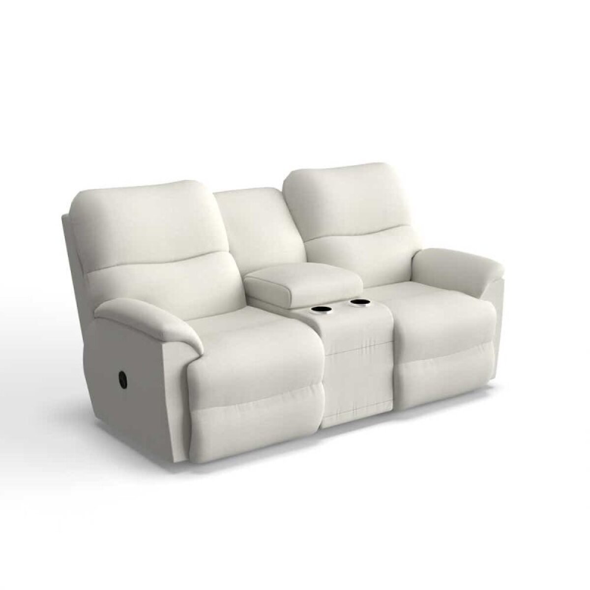 2826ecd63cf6259b59a2dc0e188b7d7a Trouper Reclining Loveseat W/ Console - Image 1