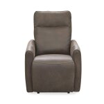Vivica Leather Power Recliner - Dark Brown - Image 3