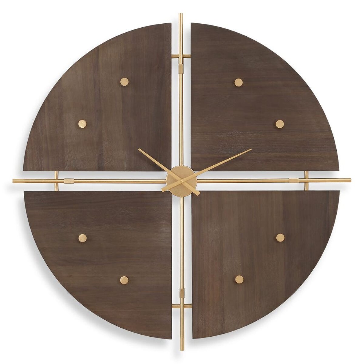 283b870c11f104f79e2047fc112fd987 Walnut Elegance, Clock - Image 1