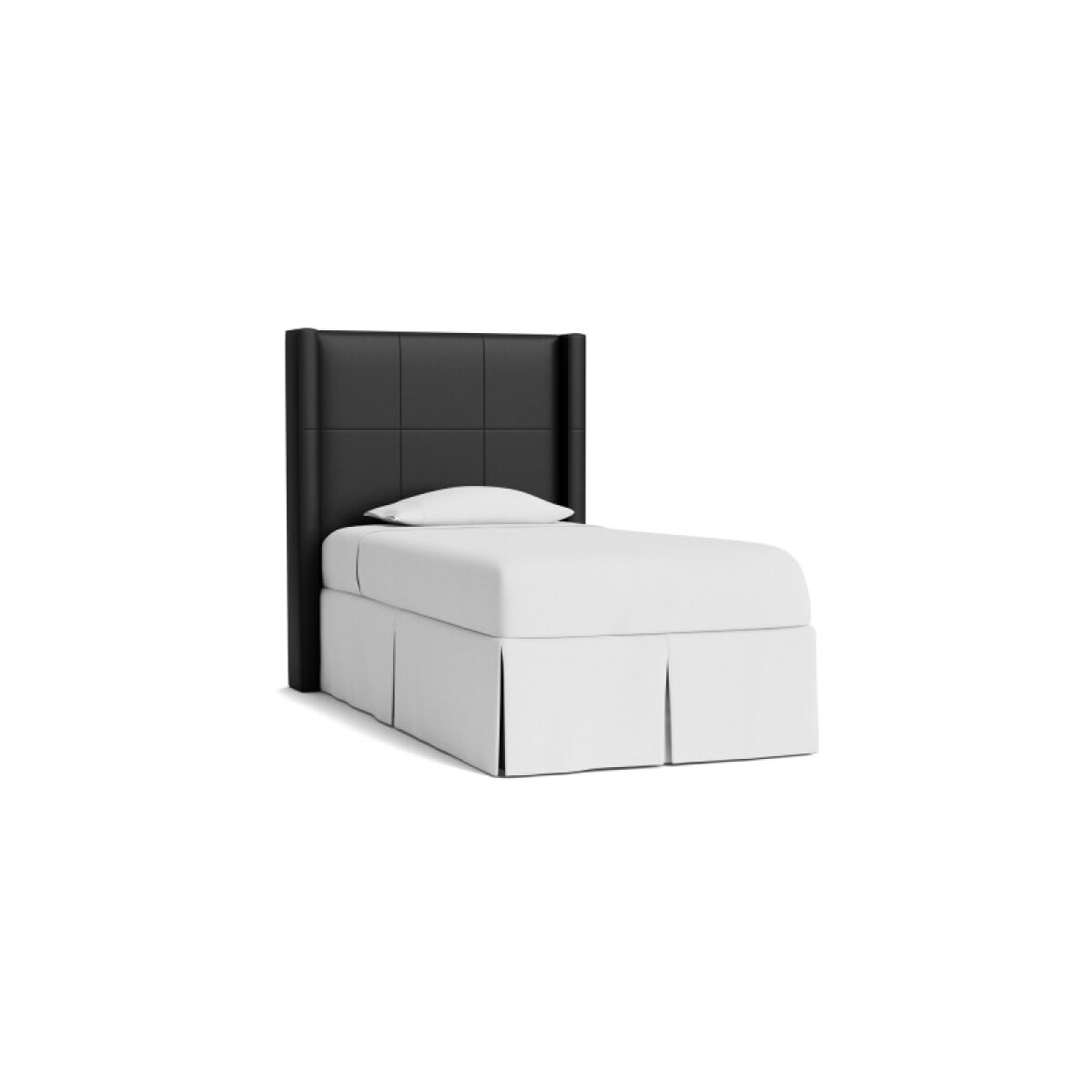 2853077a98b3c8a5a88ef98b79ffe4ef Dublin Leather Upholstered Bed - Image 1