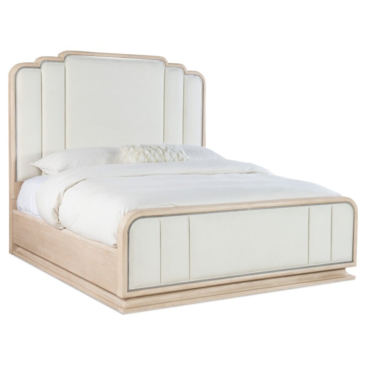 28cdd4f96962d2b971886fd356a4bcc0 Bedroom Nouveau Chic Cal King Upholstered Bed - Image 1