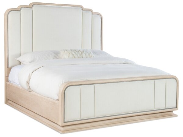 Bedroom Nouveau Chic Cal King Upholstered Bed