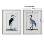 Shore Birds Framed Prints, S/2 - Image 3