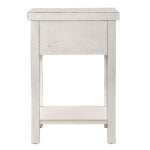 Modern Farmhouse Drawer Chair Side Table - Image 6