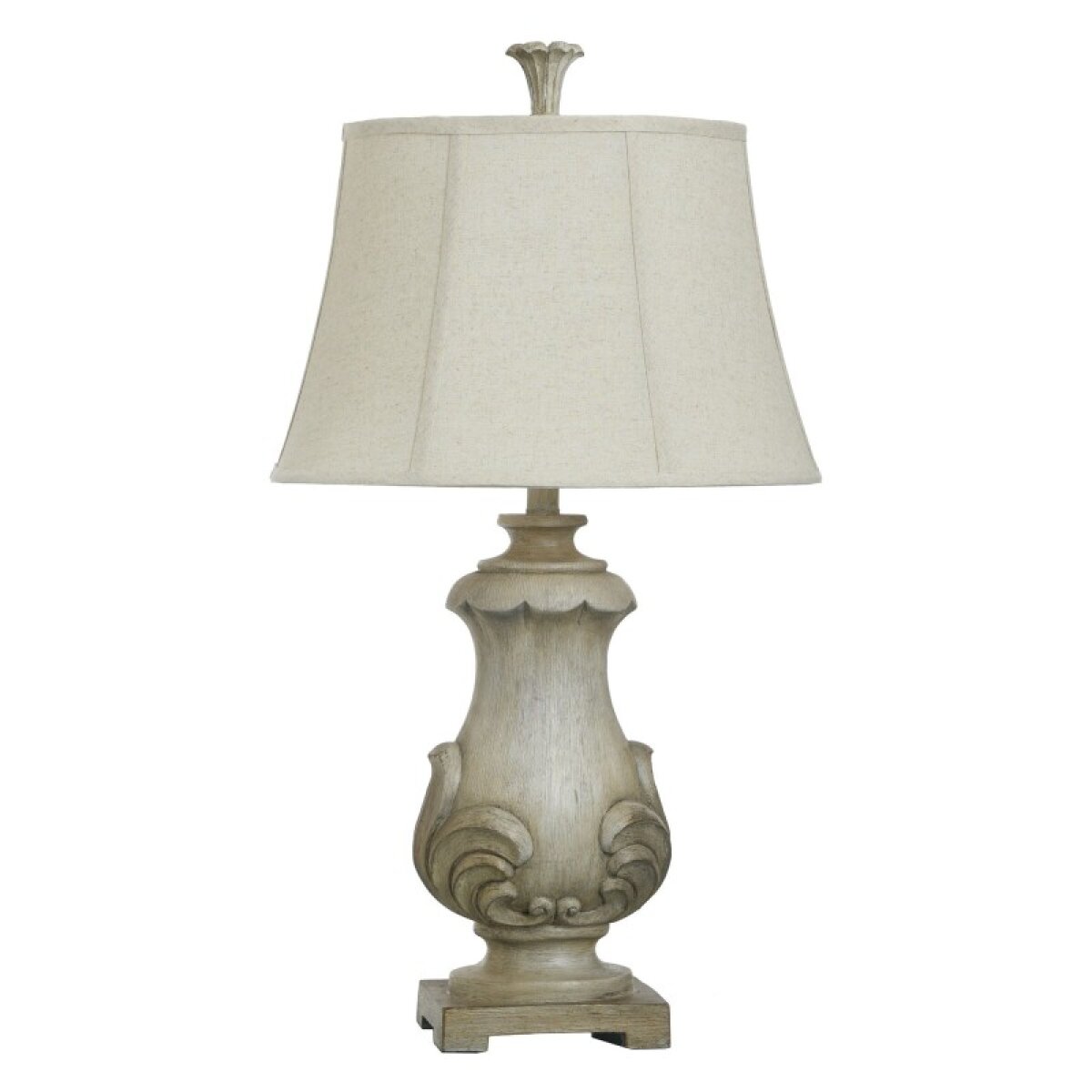 298ae391cd4775d860a12a2b8981d99e Chrysta Cream Traditional Table Lamp - Image 1