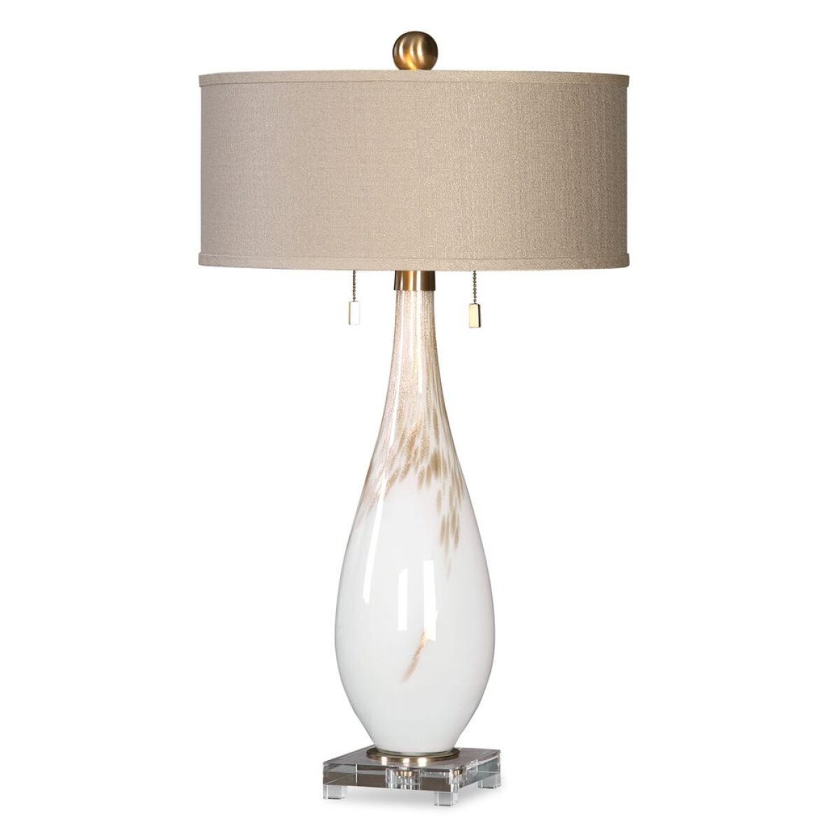 2a899a3dcad9bca3d525721a7aa755bd Cardoni Table Lamp, White - Image 1