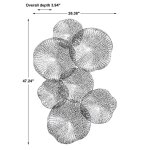 Ripley Metal Wall Decor, Pewter - Image 7