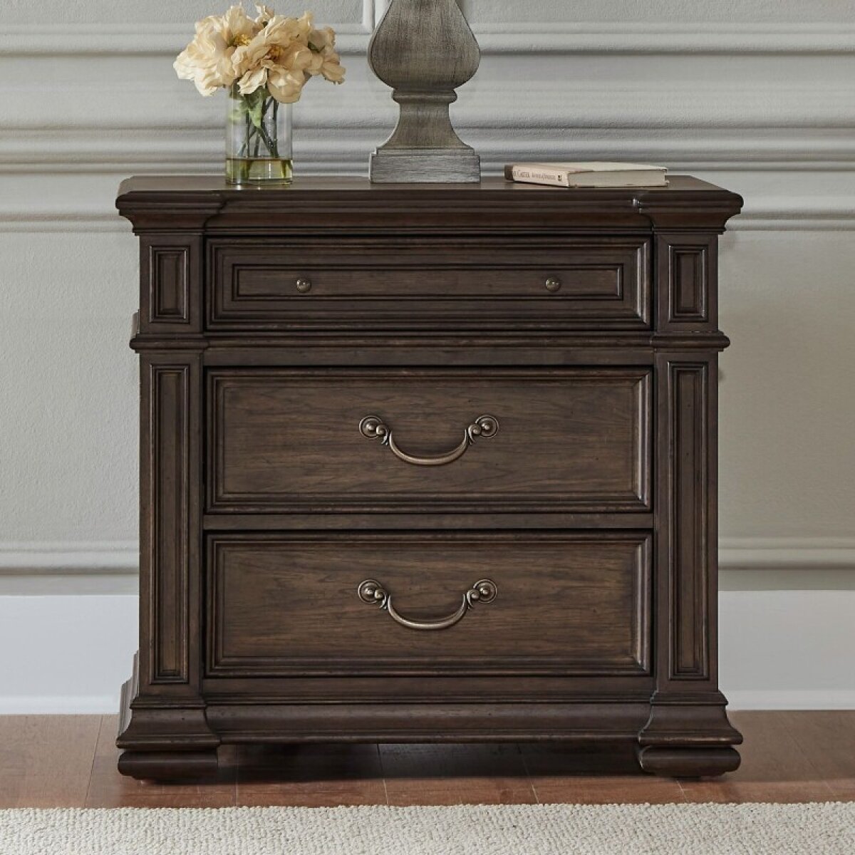 2b7cf3c24e2845b0efeca07ba0ed024d Provence Park Nightstand w/ Charging Station - Image 1