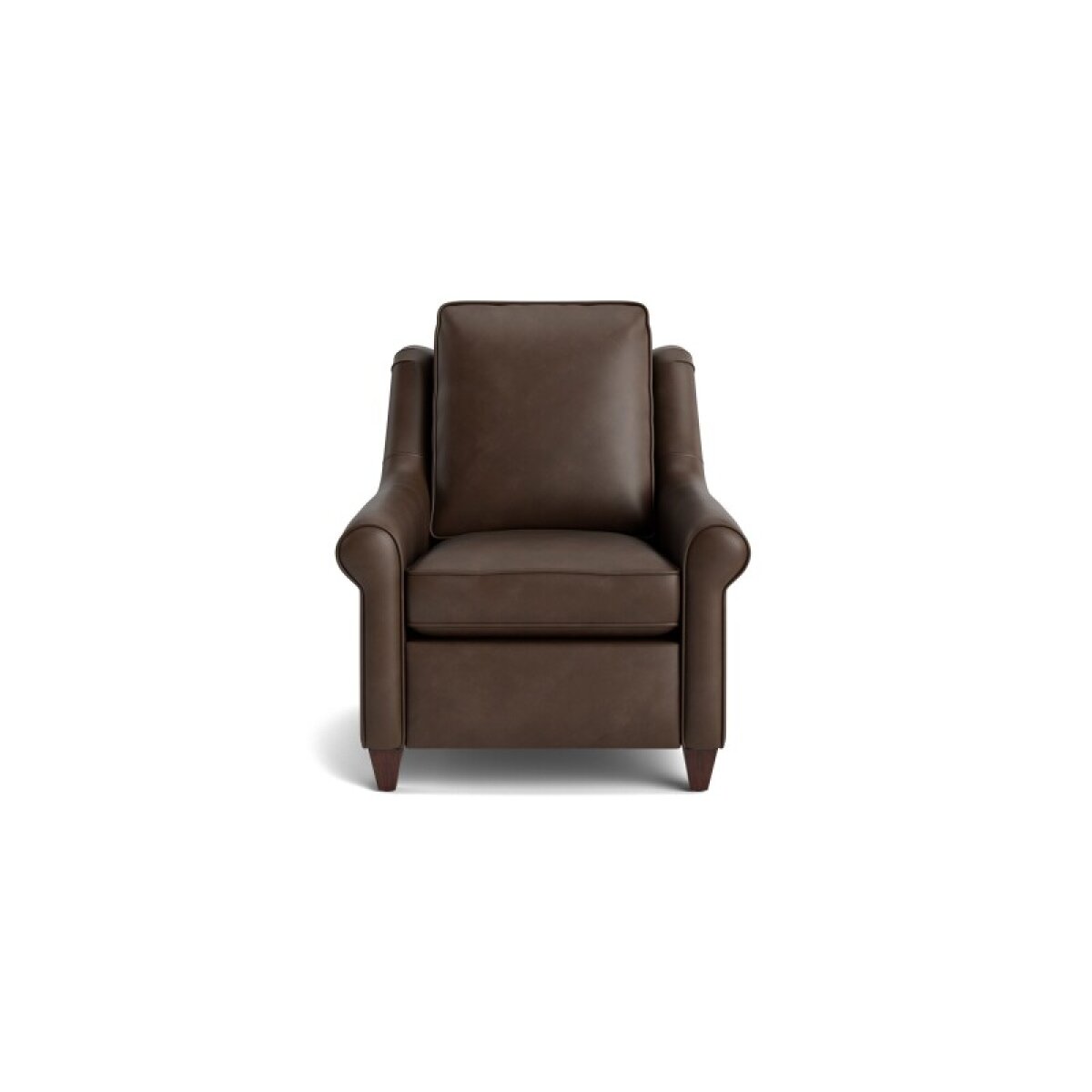 2bbab3922e63e8afc6b380cc02d390c2 Magnificent Motion Leather Roll Arm Power Wall Recliner - Image 1