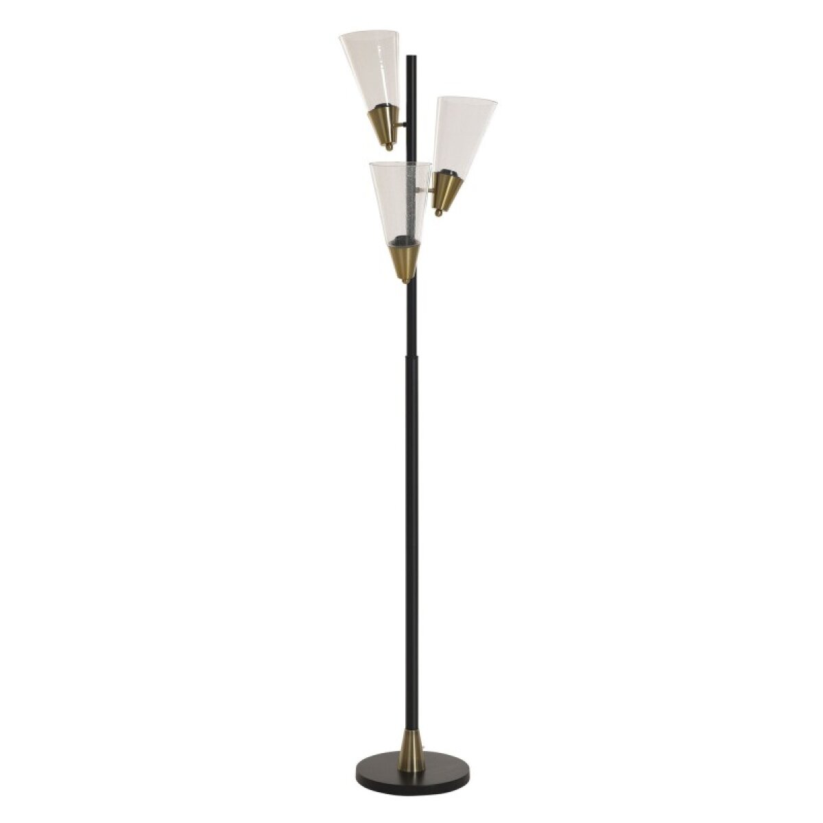 2bd59f18cec870d9edf25f52b84084ae Pesch Gold Steel Floor Lamp - Image 1