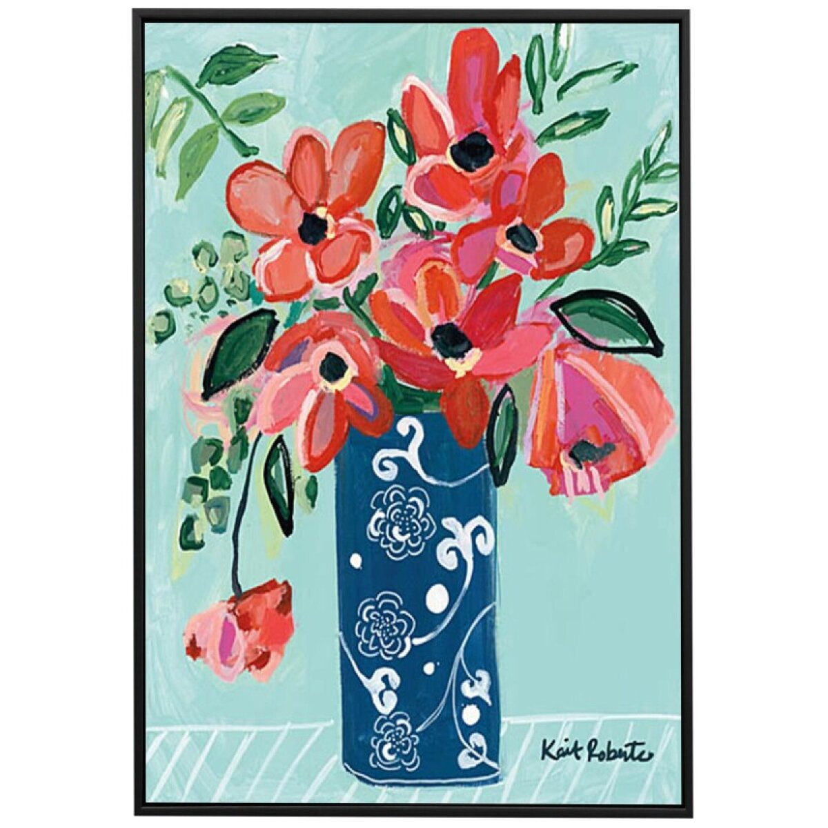 2be4697b9a7720ab3849fa773bdee3d9 In A Blue Moon Framed Canvas - Image 1