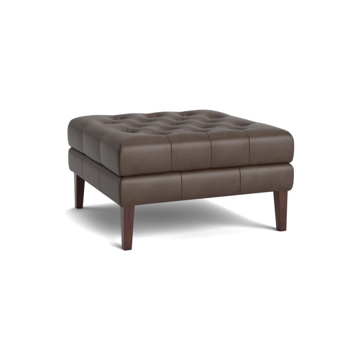 2cffe9f325bc897bf948f42f2243aaca Danbury Leather Ottoman - Image 1