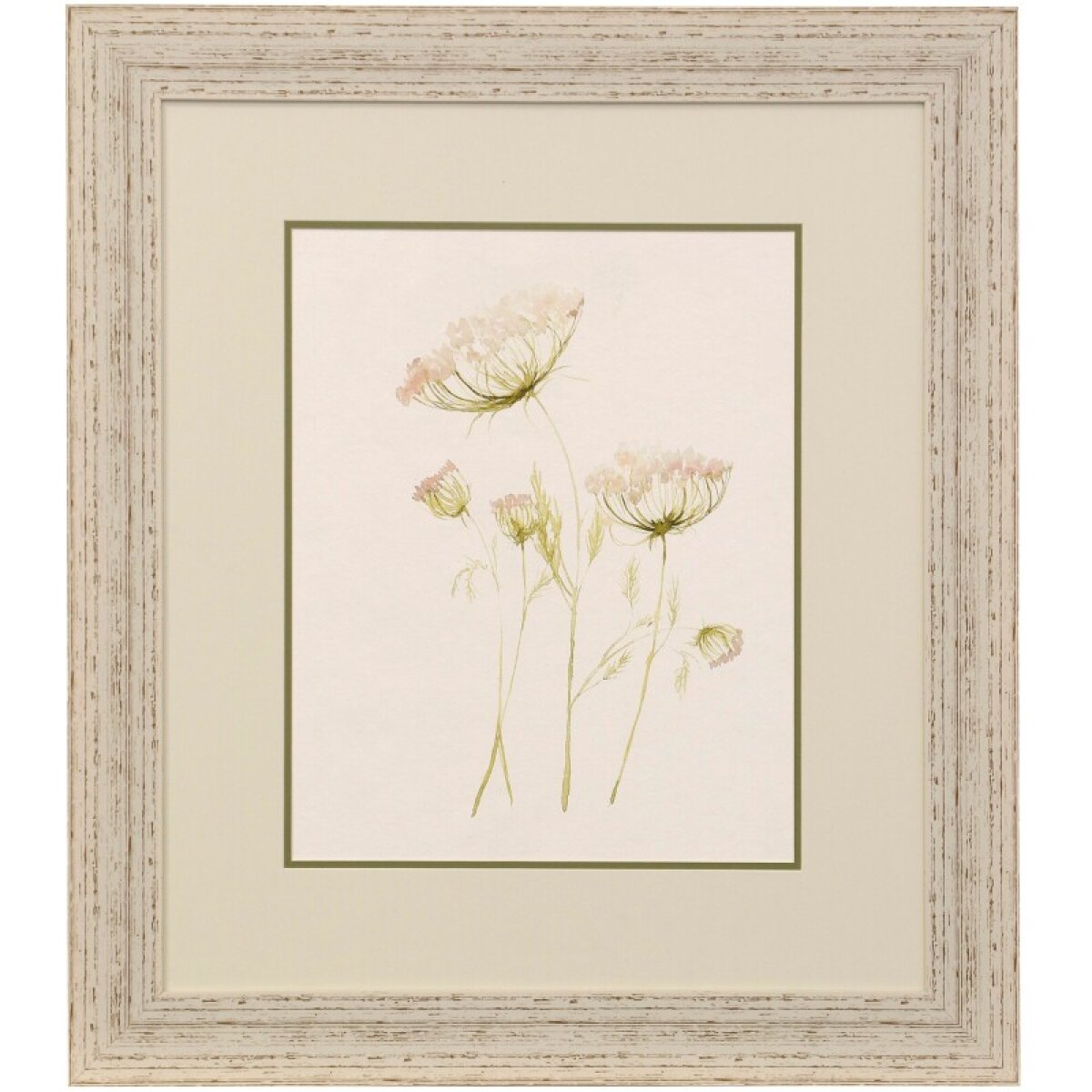 2d0ef4a6a901de77a40d71e080bb291c Blush Lace Ii Blush Lace Ii Framed Print Under Glass - Image 1