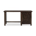 Norwood Solid Wood Desk - Bark Brown - Image 3