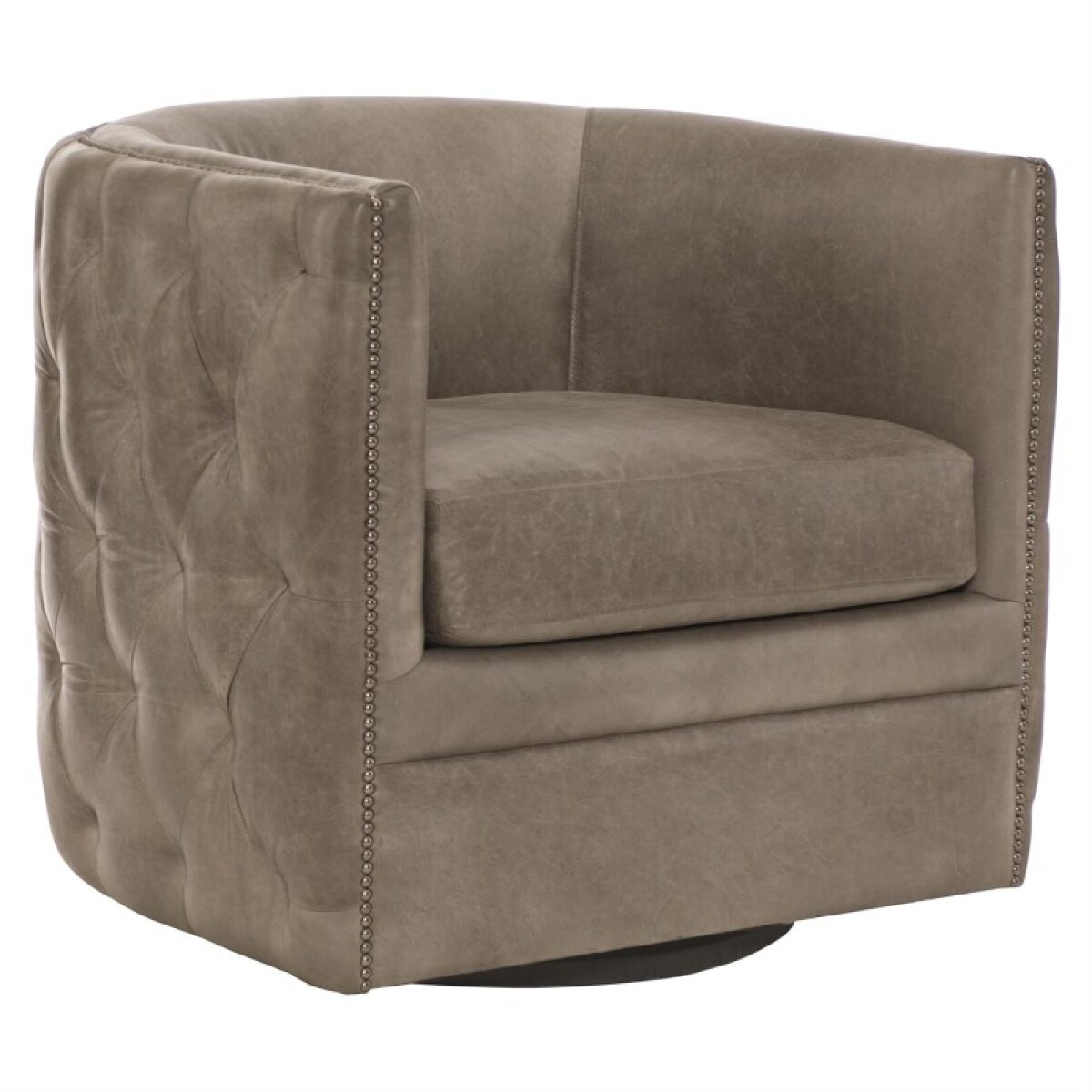 2d7b3f9967df8a53fb831947bd62186b Palazzo Leather Swivel Chair - Image 1