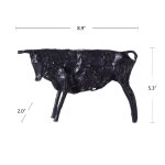 Dann Foley Lifestyle Battle Bull Sculpture Made With Zinc Alloy - Image 6