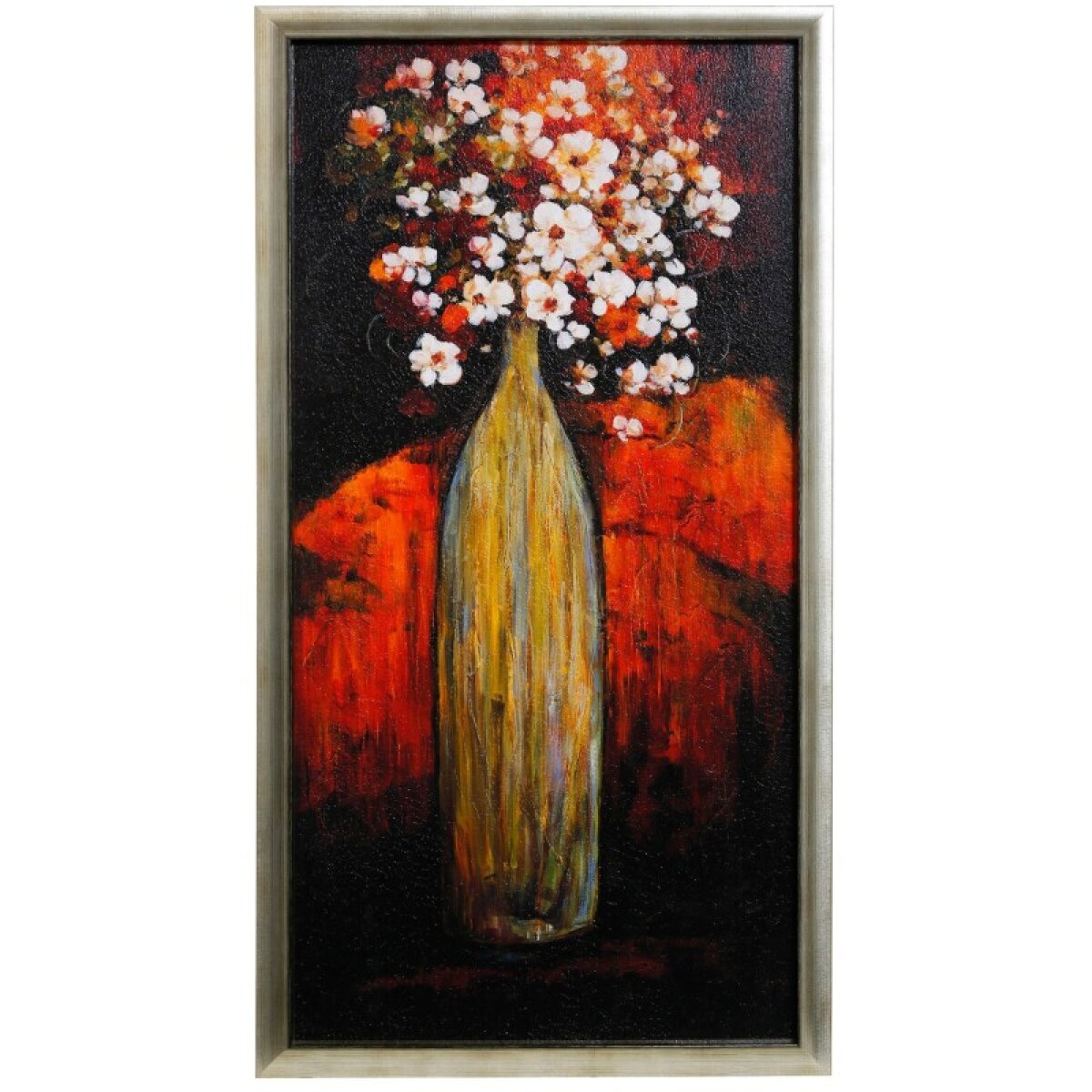 2db248f1510bf2d666b66d7cf4fe8c74 Evening Bouquet Ii Texture Framed Print - Image 1