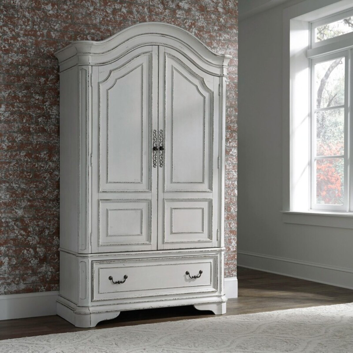 2dd8779064f0f1a1a5d30f8af4285a6d Magnolia Manor Armoire - Image 1