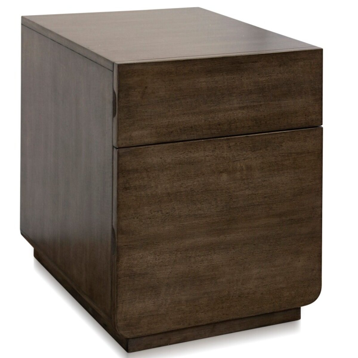 2de8d1fc4ff092b8e9c5beac458206fb Oak Gray Solid Mahogany With Veneer Figure Mango Mobile File Drawer Facet Dark Sheen Finish Ea - Image 1