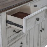 River Place 2 Door 9 Drawer Dresser - Image 10