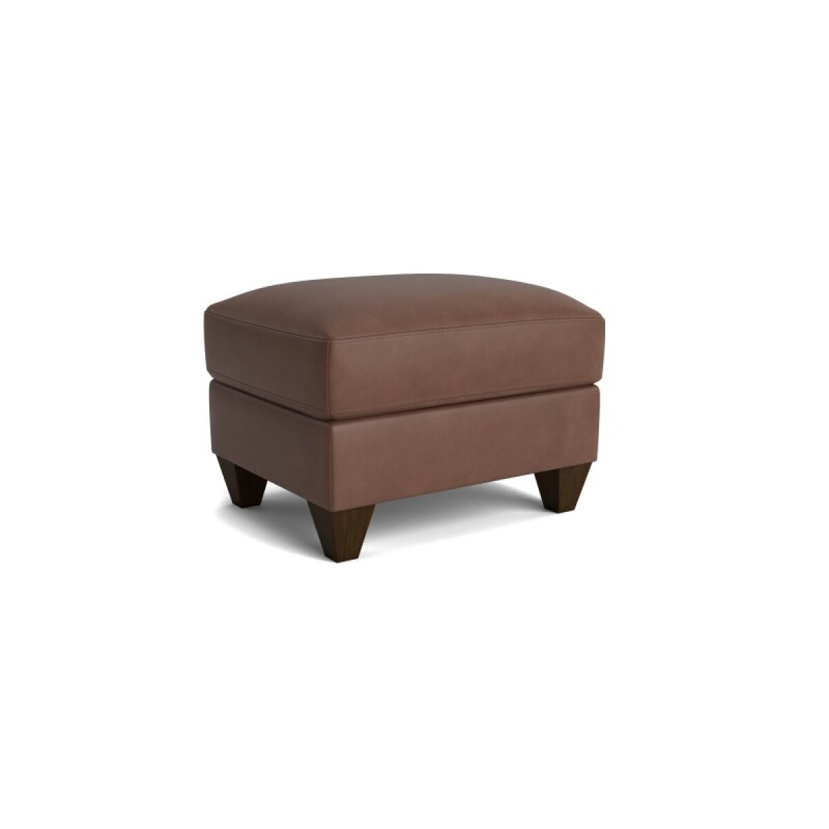 2ed2a0fec923ffb07e23ec52bc2b7aa1 True Custom™ True Custom® Leather Ottoman - Image 1