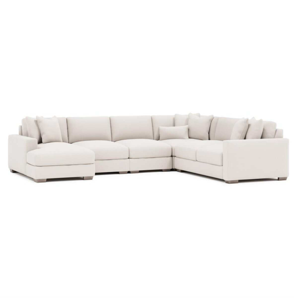 2edc4603f068a4145a5f409c2ae22572 Dawkins Fabric Sectional - Image 1