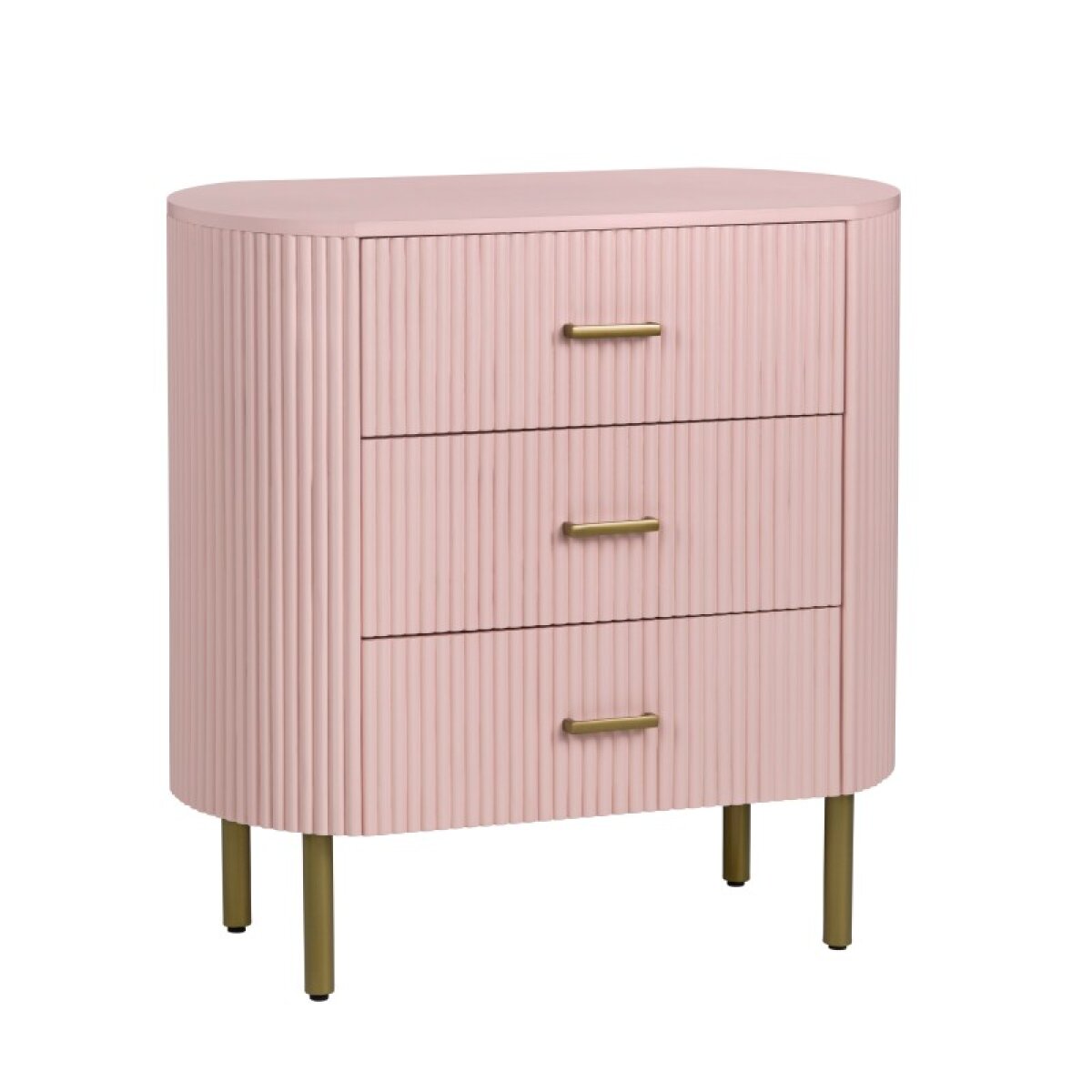 2f3c7ff131dc7a4b4a8ee53b9f7171f8 Astoria Three-Drawer Chest (Pink) - Image 1