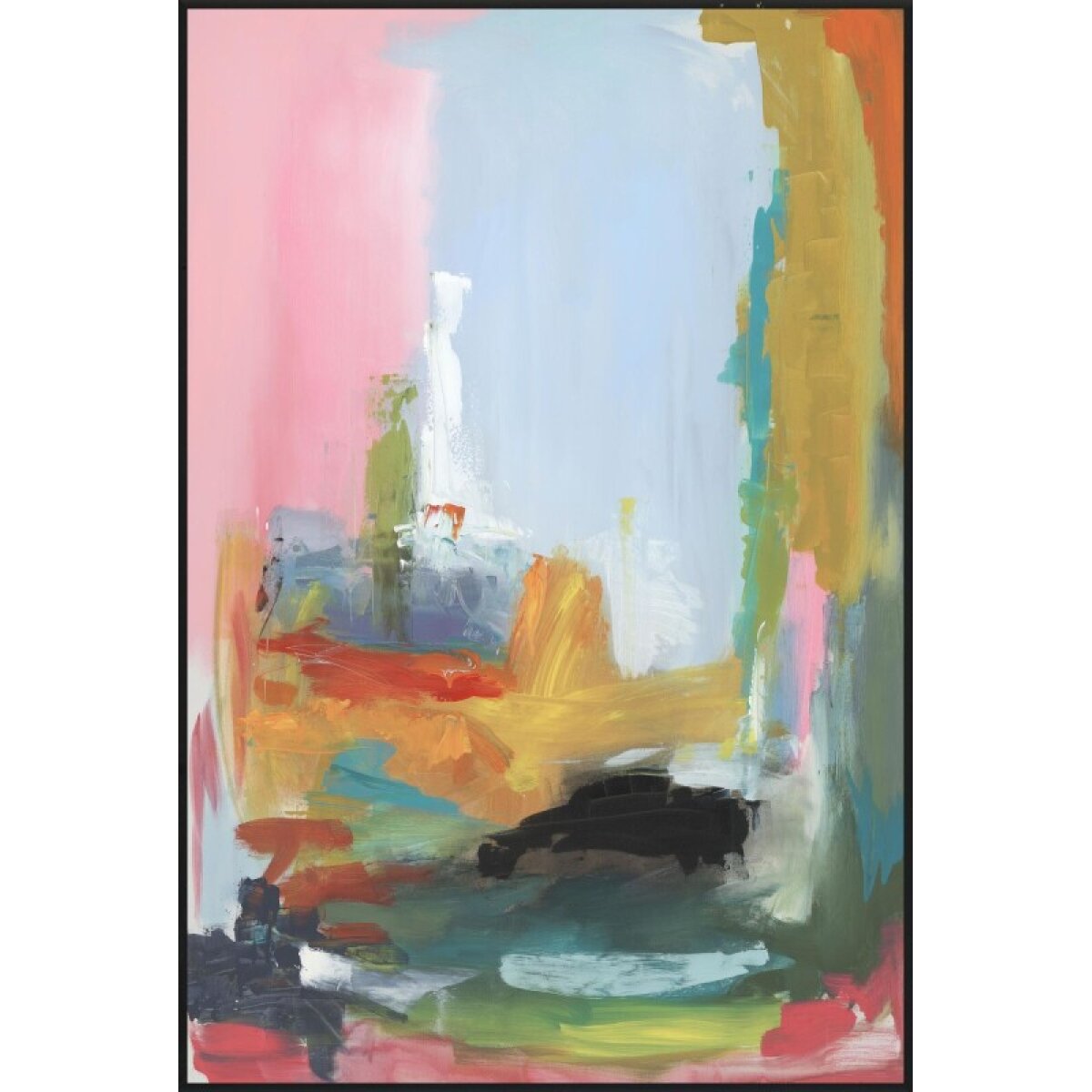 2f42e7768a4dc74766d383789f2816e5 Ally Painting Art by Buddy Whitlock - Multicolor / 48"x72" - Image 1