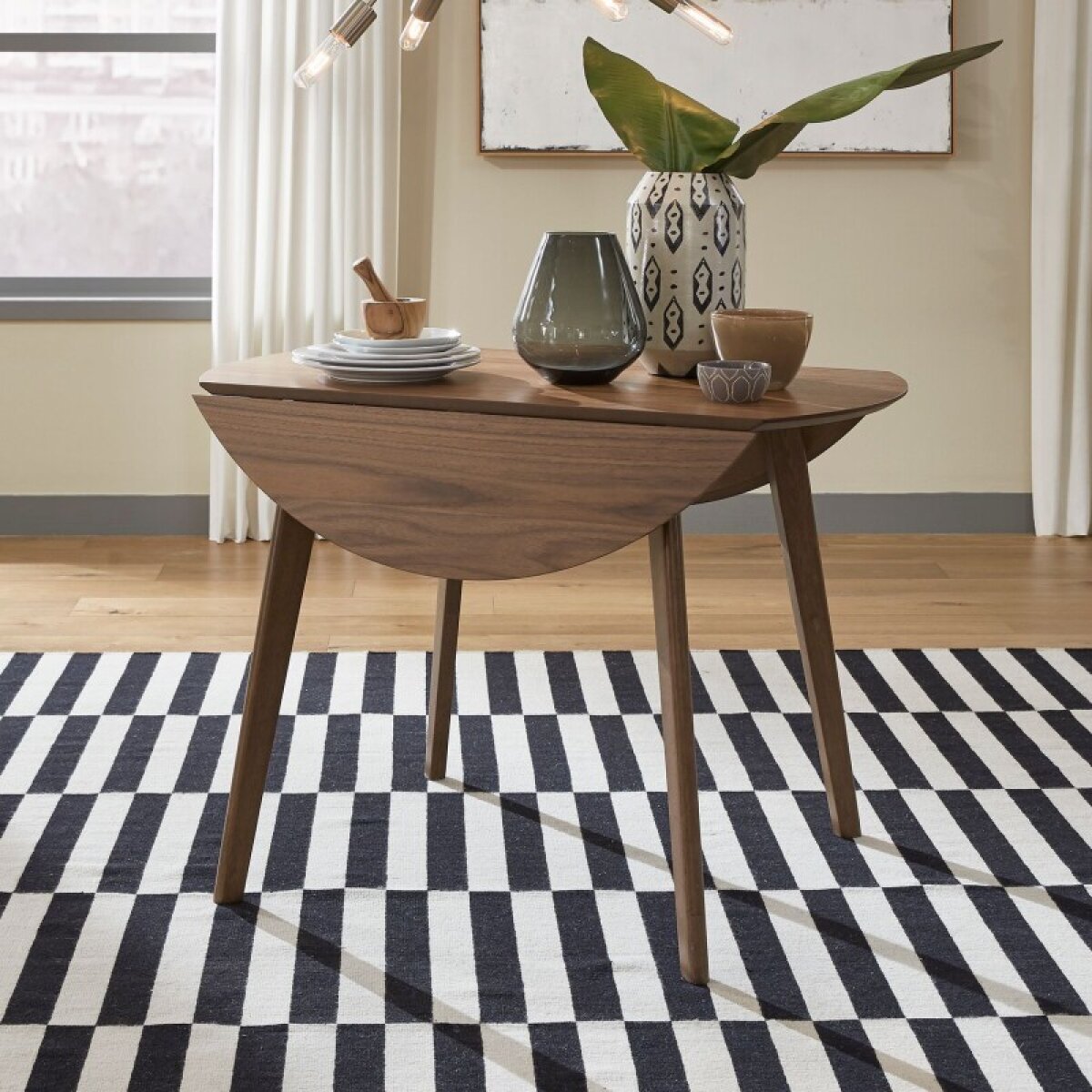 30acc03d30537835d5a8d888efb17bfe Space Savers Drop Leaf Table - Image 1