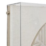 Roya Framed Art | Textured Convex Resin Art | 4 Inch Acrylic Shadowbox - Image 3
