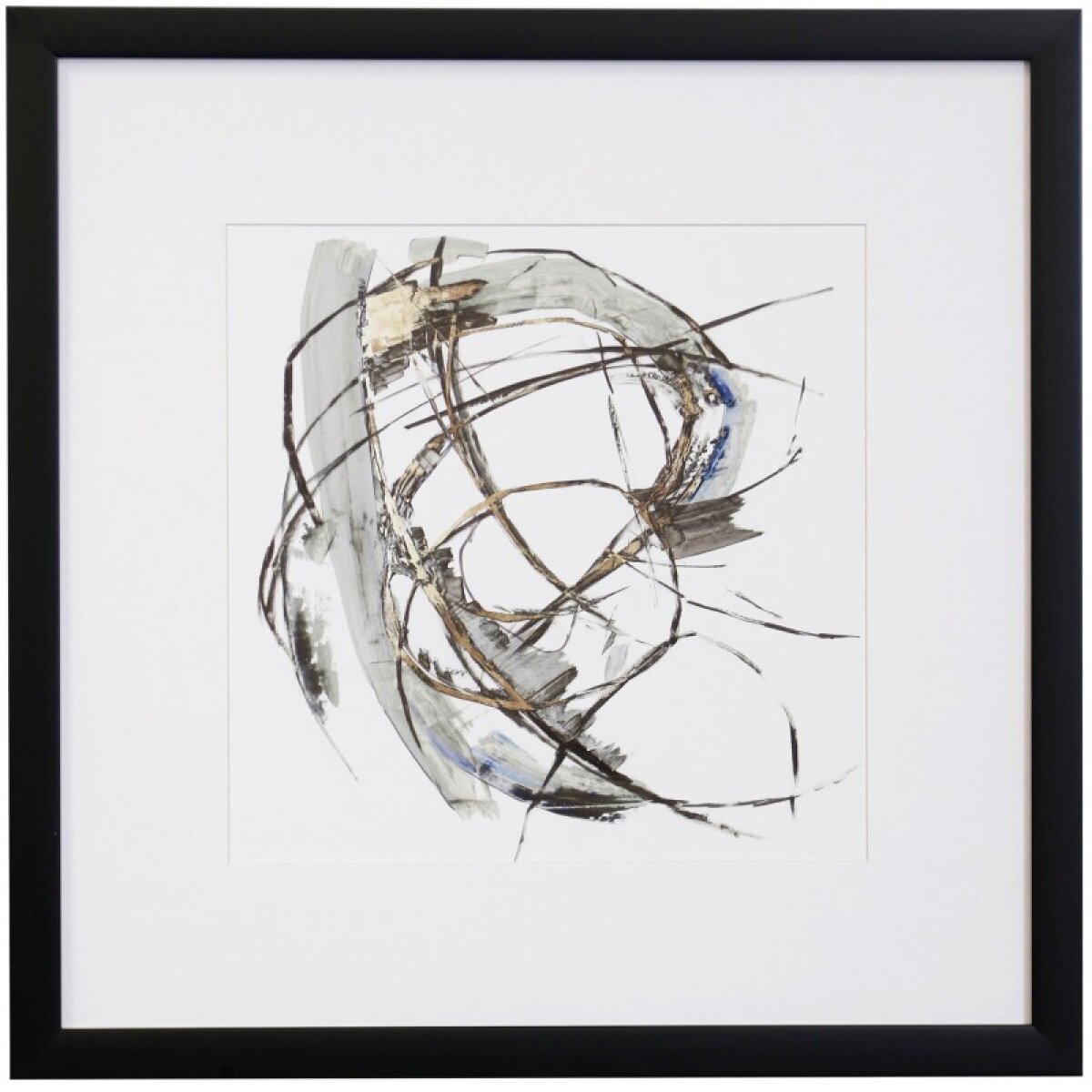 31448b9cfc4b2fcde13a62022ac58c4f Tornado Matted Framed Print Under Glass - Image 1