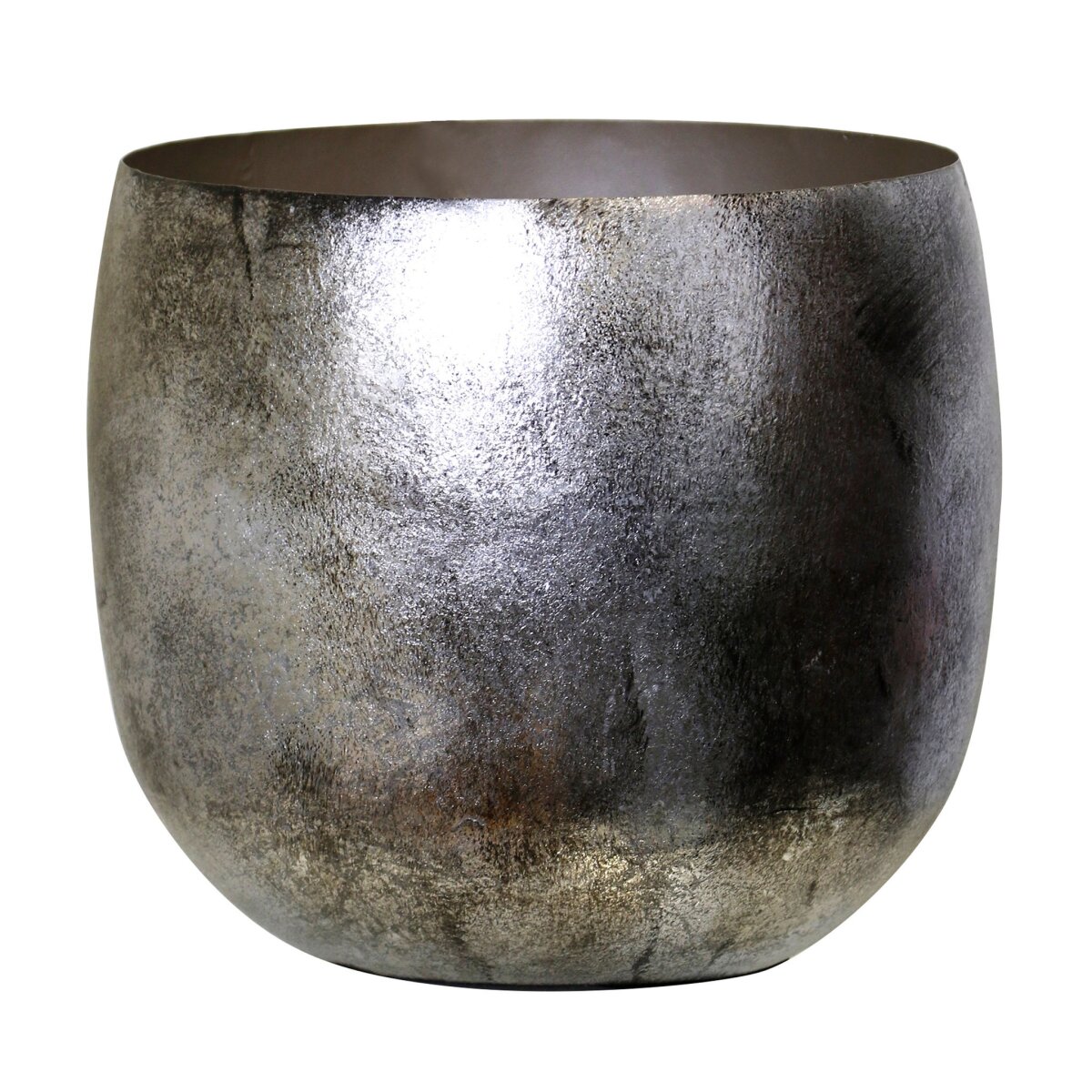 31712c8dc47e7d85ffde7afe165d4ec0 Mana Vase- Small | Pewter Finish On Iron - Image 1