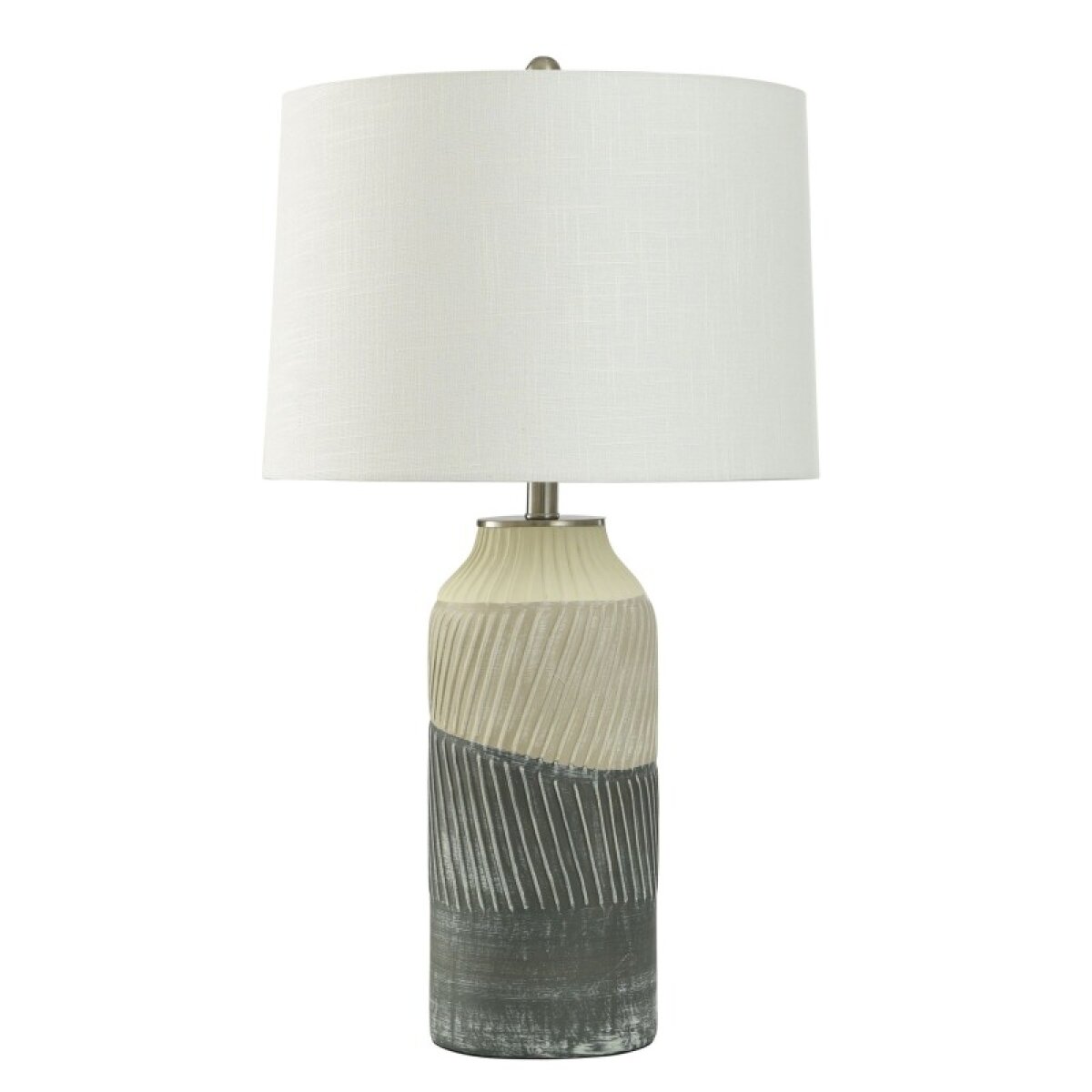319c6fa12b0a74017d8581a0a8e48c7c Tabby Sage Ceramic Table Lamp - Image 1