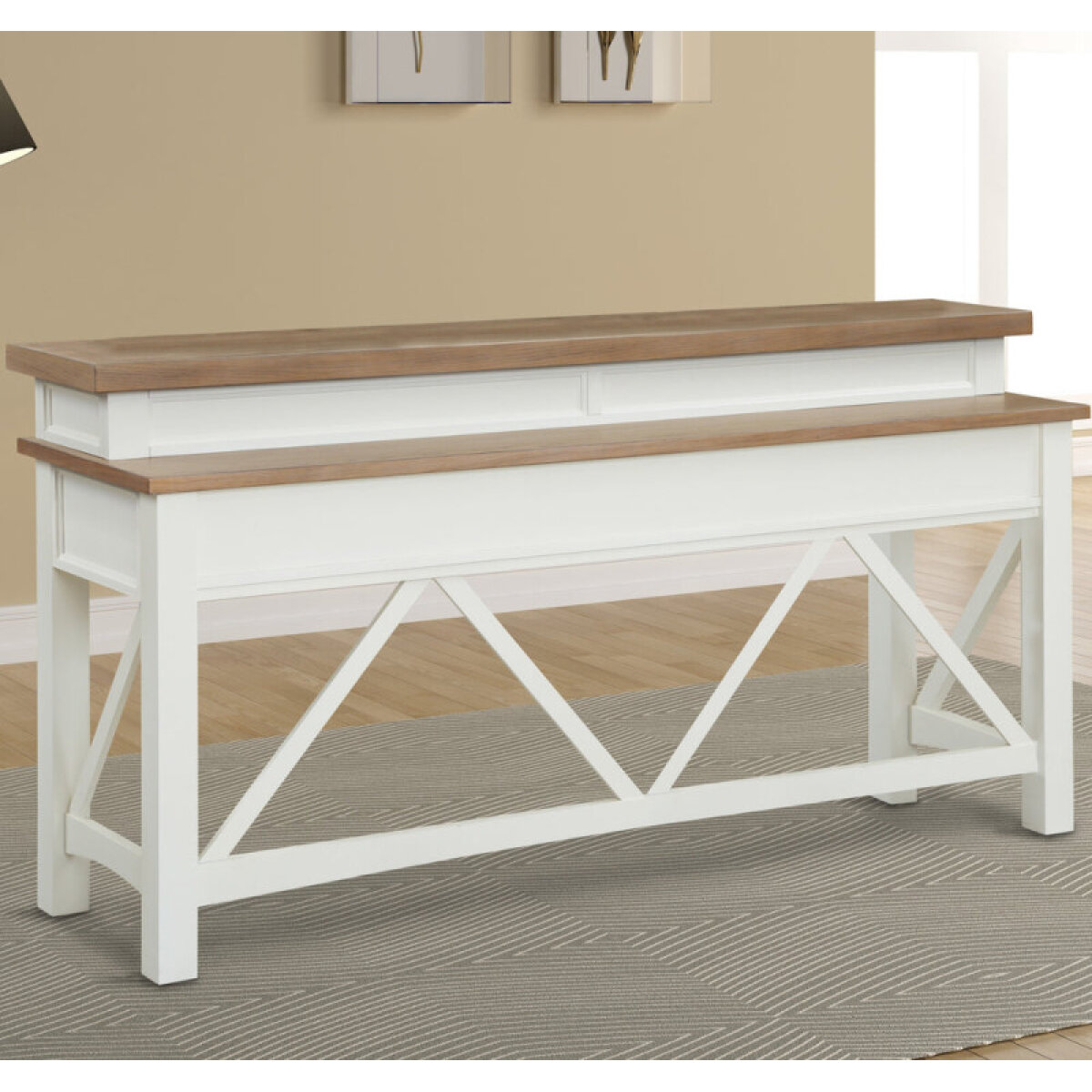 319e9c541addeff18268d31b527c5ca4 Americana Modern - Cotton Everywhere Console Table - Image 1