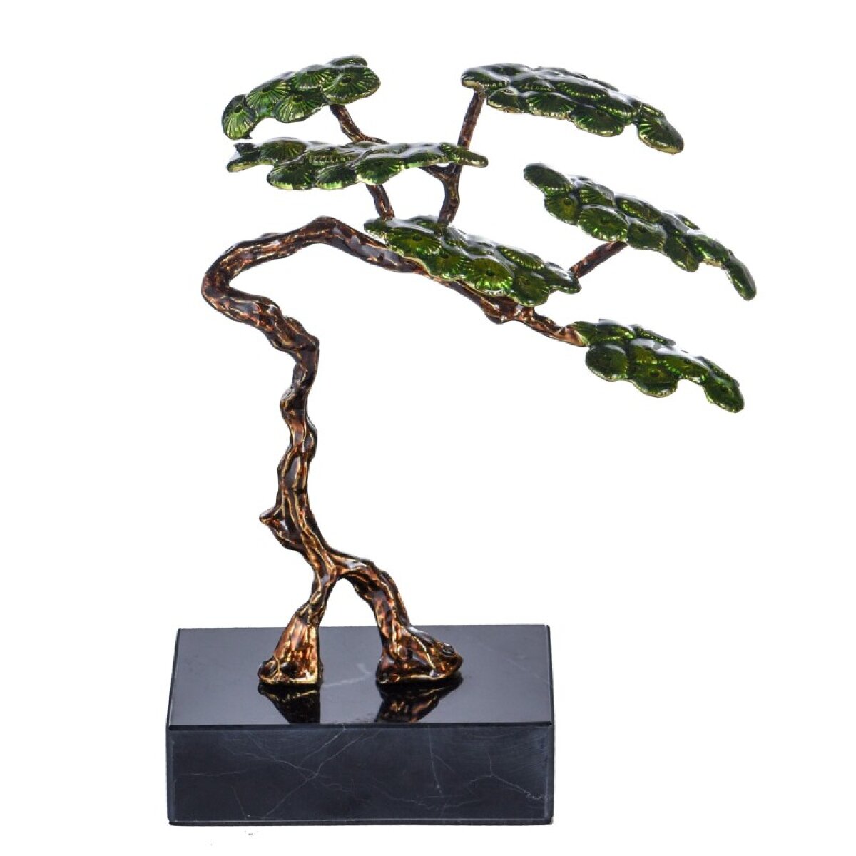 31c27450e1ef5ee9604d7fee7d224274 Dann Foley Lifestyle Bonsai Tree Sculpture Multi Enamel Finish - Image 1