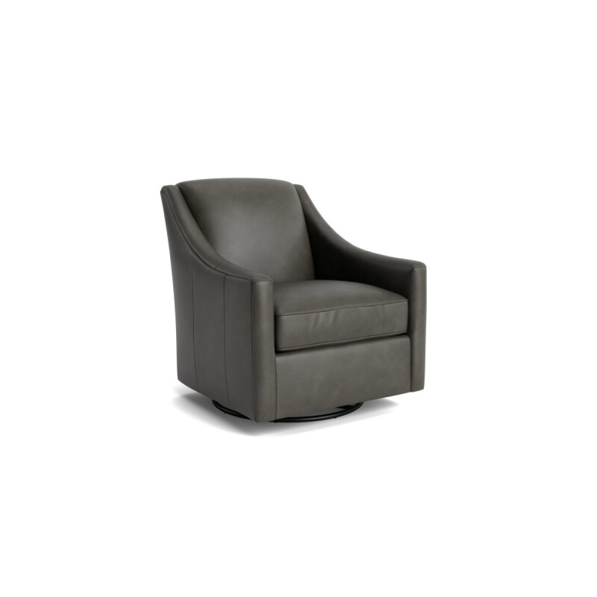 325a52e32312878a1b0b26fcc99878e0 Corinna Leather Swivel Chair - Image 1