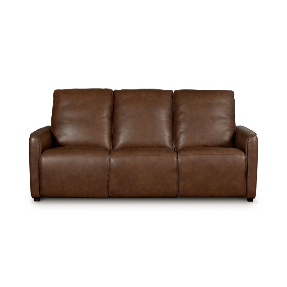 326b241dd2ce60add578435aa0ca9cdf Everett Leather Reclining Sofa - Image 1