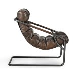 Jackson Leather Accent Chair - Truffle Brown - Image 4