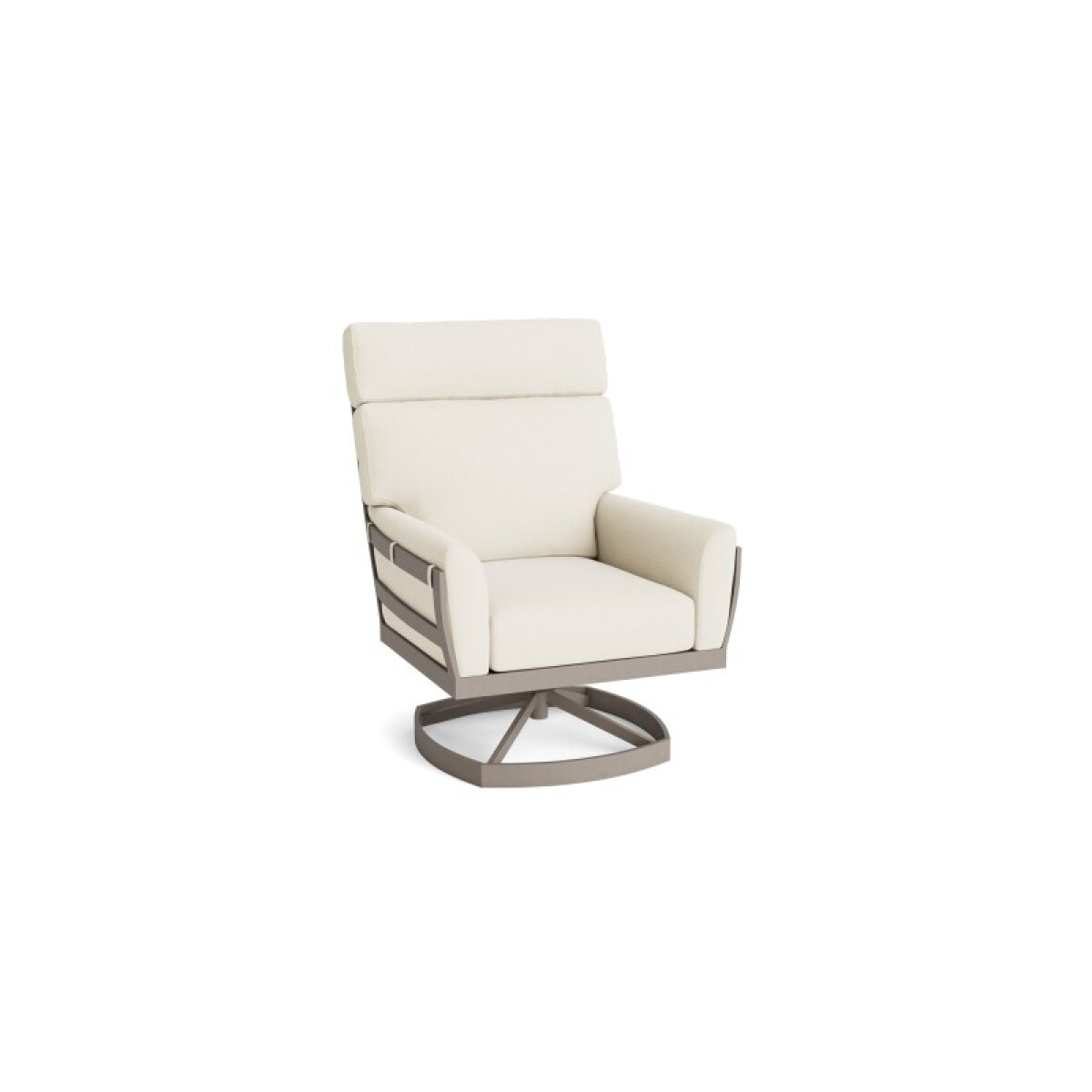 32a860b2295457c902545d22ffd8e43e Arley Outdoor Track Arm Swivel Rocker - Image 1